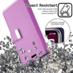 Purple Genuine Mercury Rich Diary Wallet Case For IPhone 11 -Cheap NewCase Store iphone 11 11 pro rich diary purple 3 50415.1693273563