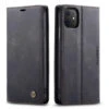Business IPhone 11 CaseMe Slim 2 Card Slot Wallet Case - Black