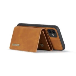 Brown IPhone 11 DG.Ming M2 Leather Case Removable Wallet Cover -Cheap NewCase Store iphone 11 dg ming m2 series brown 3 49685.1700649934