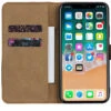 Black Genuine Leather Premium Business Wallet Case For IPhone 11