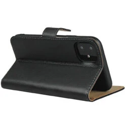 Black Genuine Leather Premium Business Wallet Case For IPhone 11 -Cheap NewCase Store iphone 11 genuine wallet black 4 62275.1571725635