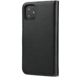 Black Genuine Leather Premium Business Wallet Case For IPhone 11 -Cheap NewCase Store iphone 11 genuine wallet black 6 09436.1571725635