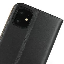 Black Genuine Leather Premium Business Wallet Case For IPhone 11 -Cheap NewCase Store iphone 11 genuine wallet black 7 20686.1571725635