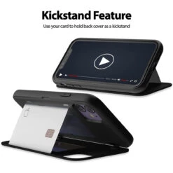 Black Goospery Slim Shock Proof Magnetic Door Case For IPhone 11 -Cheap NewCase Store iphone 11 goospery magnetic door case black 3 17338.1675299613