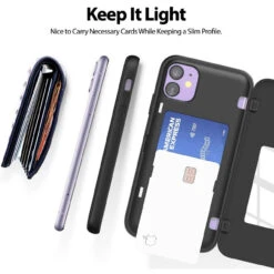 Black Goospery Slim Shock Proof Magnetic Door Case For IPhone 11 -Cheap NewCase Store iphone 11 goospery magnetic door case black 4 42197.1675299613