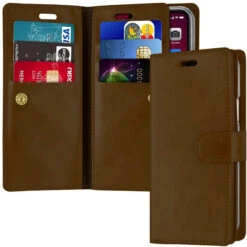 Brown IPhone 11 Pro MAX GenuineMercury Mansoor Diary Wallet Case