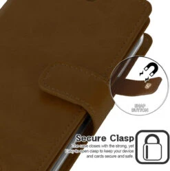 Brown IPhone 11 Pro Mercury Mansoor Diary Card Holder Wallet Case -Cheap NewCase Store iphone 11 mansoor diary brown 4 12229.1632345853