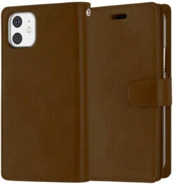 Brown IPhone 11 Pro MAX GenuineMercury Mansoor Diary Wallet Case -Cheap NewCase Store iphone 11 mansoor diary brown 5 98116.1683163935