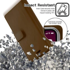 Brown IPhone 11 Pro MAX GenuineMercury Mansoor Diary Wallet Case -Cheap NewCase Store iphone 11 mansoor diary brown 6 40556.1683163935