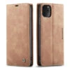 Vintage Brown IPhone 11 Pro CaseMe Slim Soft Wallet Case