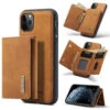 Brown DG.Ming M2 Magnetic Shockproof Case With Wallet For IPhone 11 Pro