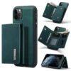 Green DG.Ming M2 Magnetic 2-in-1 Shockproof Wallet Case For IPhone 11 Pro