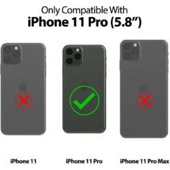 Black IPhone 11 Pro Goospery Magnetic Door Bumper Card Holder Case -Cheap NewCase Store iphone 11 pro goospery magnetic door case black 7 48663.1652821056