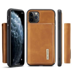 Brown DG.Ming M2 Magnetic Detachable Mini Wallet Case For IPhone 11 Pro Max -Cheap NewCase Store iphone 11 pro max dg ming m2 series brown 7 46396.1700649950