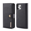 Black DG.Ming Premium 2 In 1 Magnetic Case And Wallet For IPhone 11 Pro Max