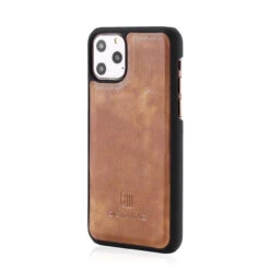 Brown IPhone 11 Pro Max DG.Ming 2 In 1 Leather Wallet Removable Magnetic Case -Cheap NewCase Store iphone 11 pro max dg ming wallet magnetic case brown 4 15335.1700735154