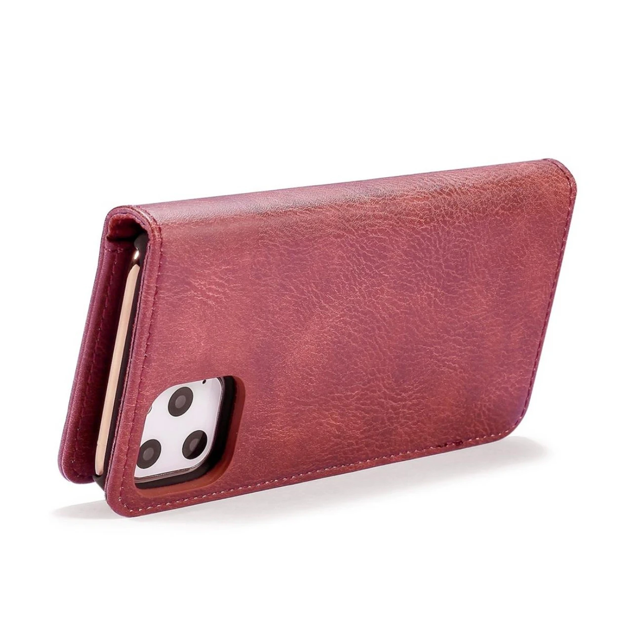 Red DG.Ming Magnetic Detachable Wallet Case With Card Slots For IPhone 11 Pro Max 6 Red DG.Ming Magnetic Detachable Wallet Case With Card Slots For IPhone 11 Pro Max - Image 6