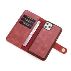 Red DG.Ming Magnetic Detachable Wallet Case With Card Slots For IPhone 11 Pro Max 13 Red DG.Ming Magnetic Detachable Wallet Case With Card Slots For IPhone 11 Pro Max -Cheap NewCase Store iphone 11 pro max dg ming wallet magnetic case red 7 49092.1700735157