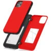 Red Mercury Slim Magnetic Door Case With Card Slot For IPhone 11 Pro Max