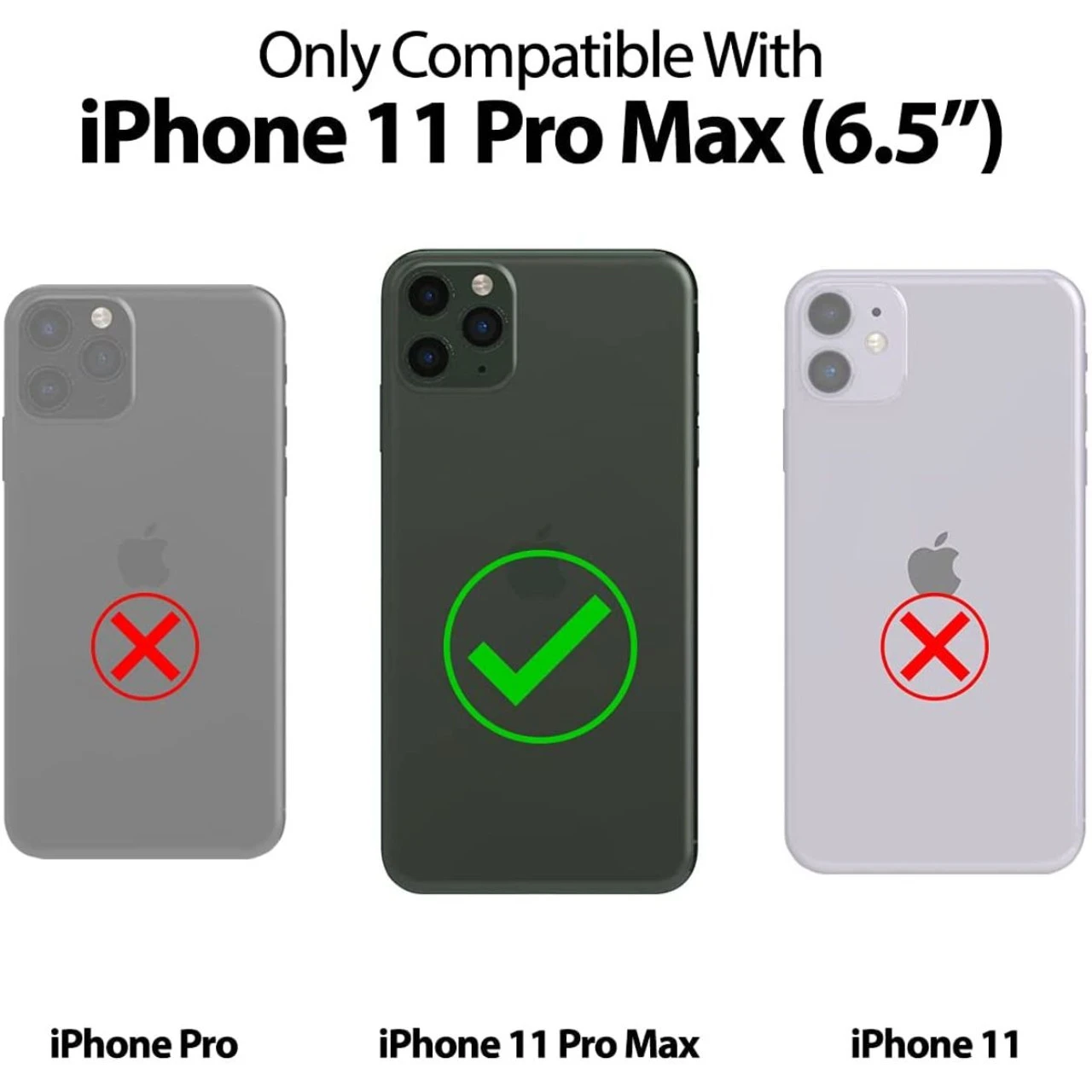 Red Mercury Slim Magnetic Door Case With Card Slot For IPhone 11 Pro Max 4 Red Mercury Slim Magnetic Door Case With Card Slot For IPhone 11 Pro Max - Image 4