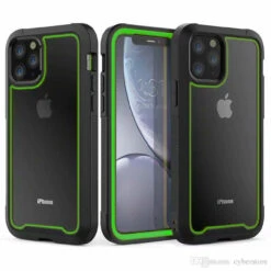 Green Military Armor Shock Proof Triple Layer Case For IPhone 11