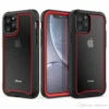 Red Military Armor Heavy Duty Triple Layer Case For IPhone 11