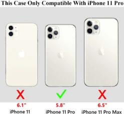 Black Shock Proof Slide Card Armor Case For Apple IPhone 11 Pro -Cheap NewCase Store iphone 11 pro slide armor compatibility 61039.1691985482