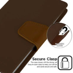 Vintage Brown IPhone 11 Genuine Mercury Sonata Diary Wallet Case -Cheap NewCase Store iphone 11 sonata diary black brown 4 84617.1649397130