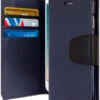 Premium Navy IPhone 11 Genuine Mercury Sonata Wallet Diary Case