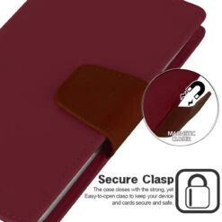 IPhone 11 Pro Genuine Mercury Sonata Diary Wallet Case - Wine -Cheap NewCase Store iphone 11 sonata diary wine 4 74119.1649396951