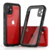 Black IPhone 12 Pro Waterproof Dirtproof Shock Proof Case