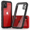 Black IPhone 11 Waterproof Dirtproof Shock Proof Heavy Duty Case