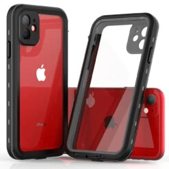 Black IPhone 11 Waterproof Dirtproof Shock Proof Heavy Duty Case