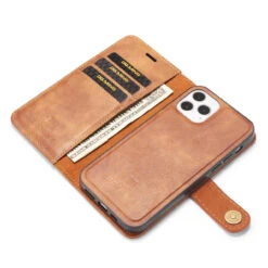 Brown DG.Ming Wallet Removable Magnetic Case With Card Slots For IPhone 12 / 12 Pro 10 Brown DG.Ming Wallet Removable Magnetic Case With Card Slots For IPhone 12 / 12 Pro -Cheap NewCase Store iphone 12 12 pro dg ming wallet magnetic case brown 5 55044.1700735126