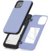 Lilac Mercury Slim Magnetic Door Credit Card Case For IPhone 12 / 12 Pro