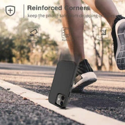 Apple IPhone 12 / 12 Pro Military Grade Drop Protection Holster Case -Cheap NewCase Store iphone 12 12 pro rugged holster case black 3 07387.1683697842