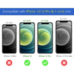 Apple IPhone 12 / 12 Pro Military Grade Drop Protection Holster Case -Cheap NewCase Store iphone 12 12 pro rugged holster case black 6 59331.1683697842