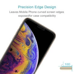 Black 9D Full Cover Tempered Glass Screen Protector For IPhone 12 / 12 Pro -Cheap NewCase Store iphone 12 9d tempered glass black 3 02539.1692703559