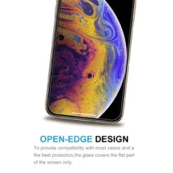 Black 9D Full Cover Tempered Glass Screen Protector For IPhone 12 / 12 Pro -Cheap NewCase Store iphone 12 9d tempered glass black 6 44425.1692703559