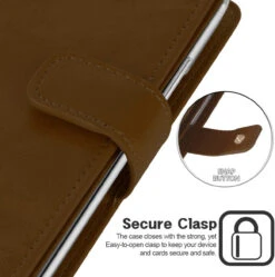 IPhone 12 Pro Max Mercury Mansoor Diary Wallet Case - Vintage Brown -Cheap NewCase Store iphone 12 pro max brown 5 54881.1693282591