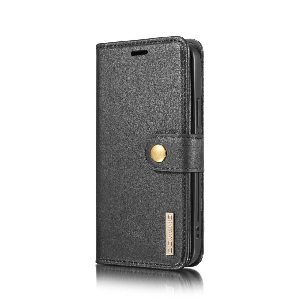 Black DG.Ming Wallet Removable Magnetic Case With Card Slots For IPhone 12 Pro Max 2 Black DG.Ming Wallet Removable Magnetic Case With Card Slots For IPhone 12 Pro Max - Image 2
