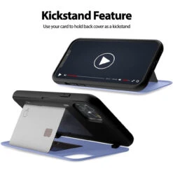 Lilac Goospery Slim Shock Proof Magnetic Door Case For IPhone 12 Pro Max -Cheap NewCase Store iphone 12 pro max goospery magnetic door case lilac 7 47647.1652821051