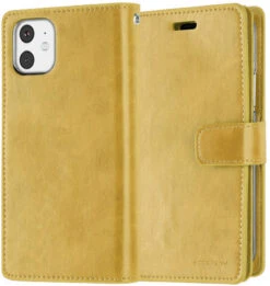 Gold Mercury Mansoor 9 Card Slot Wallet Case For IPhone 12 / 12 Pro -Cheap NewCase Store iphone 12 pro max mansoor diary gold 6 67857.1647994240