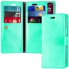 Mint Green Mercury Mansoor Wallet Diary Case For IPhone 12 Pro Max