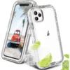 Clear IPhone 12 Pro Max Full Body Heavy Duty Holster Case