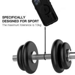 Black IPhone 12 Pro Max Waterproof MagSafe Dirtproof Shock Proof Case -Cheap NewCase Store iphone 12 pro max waterproof case black 5 67441.1693359923