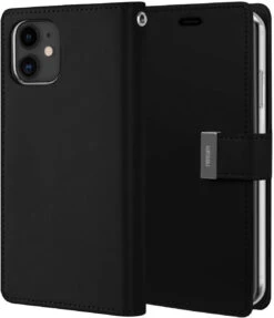 Black Mercury Rich Diary Wallet Case For IPhone 12 / 12 Pro 6.1" -Cheap NewCase Store iphone 12 rich diary black 3 12735.1685698482