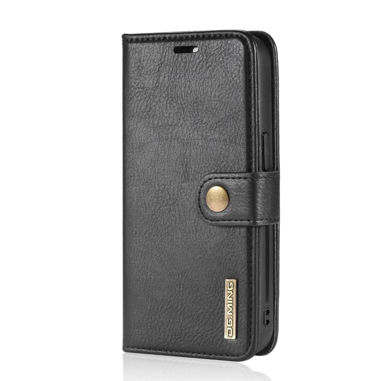 Black IPhone 13 DG.Ming Magnetic 2-in-1 Shockproof Leather Wallet Case 2 Black IPhone 13 DG.Ming Magnetic 2-in-1 Shockproof Leather Wallet Case - Image 2