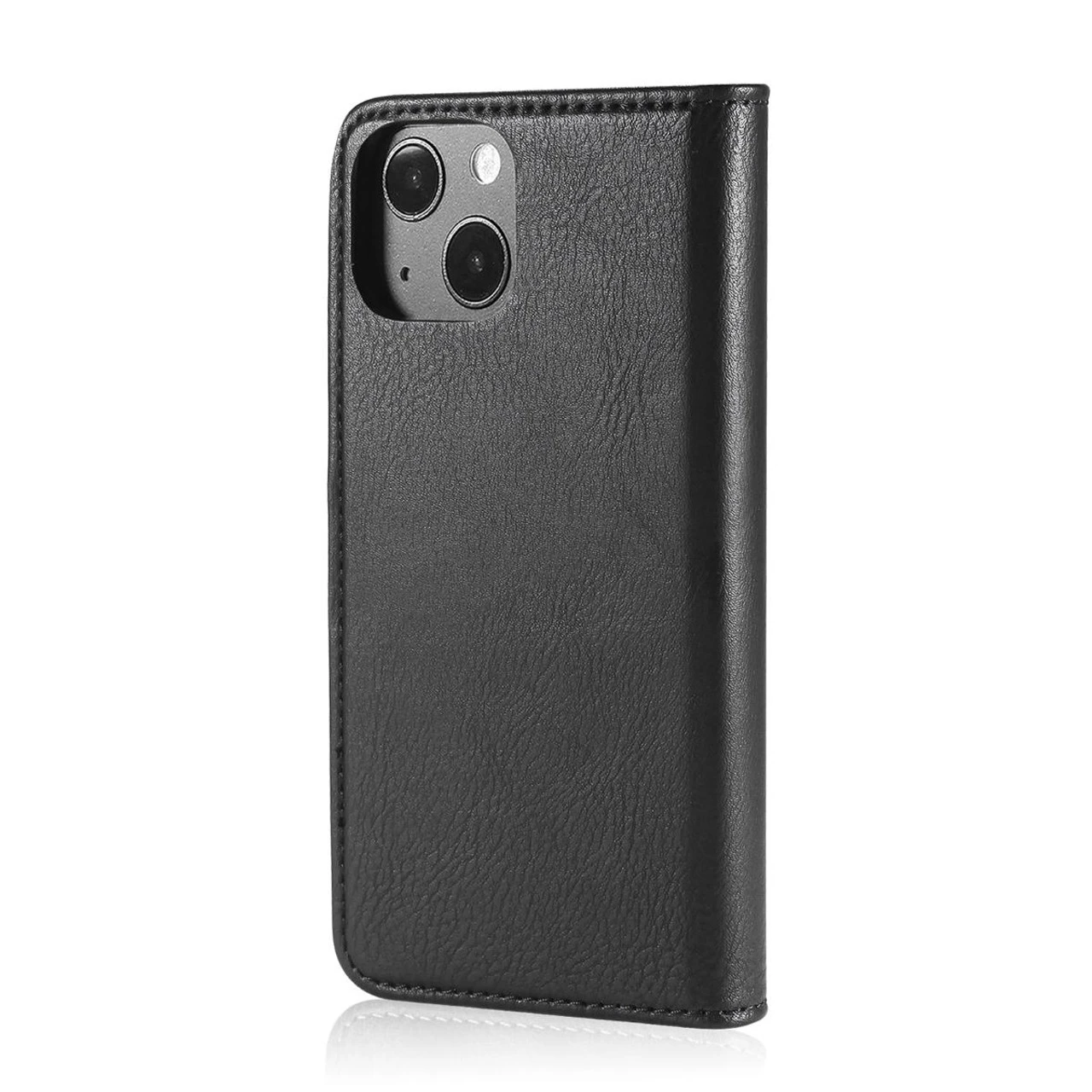 Black IPhone 13 DG.Ming Magnetic 2-in-1 Shockproof Leather Wallet Case 3 Black IPhone 13 DG.Ming Magnetic 2-in-1 Shockproof Leather Wallet Case - Image 3