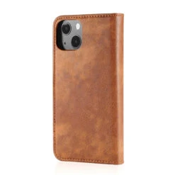 Brown IPhone 13 DG.Ming M2 Magnetic Shockproof Case Leather Wallet -Cheap NewCase Store iphone 13 dg ming wallet magnetic case brown 3 70728.1700735094